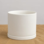 Kinto Japanese Porcelain Plant Pot in Earth Grey