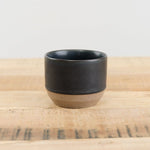 Kinto Home CoffeeTea 6 oz Ceramic Lab Cup Black / 3" Dia X 2.5" H