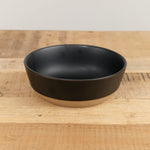 Kinto Home Kitchen Dishware 7" Ceramic Lab Bowl Black / 7.25" Dia X 2.5" H