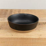 Kinto Home Kitchen Dishware 7" Ceramic Lab Bowl Black / 7.25" Dia X 2.5" H