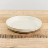 Kinto Home Kitchen Serving 8" Ceramic Lab Deep Plate White / 8" Dia X 1.5" H