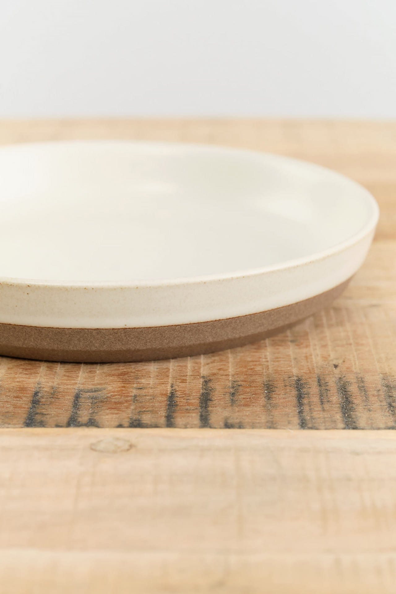 Kinto Home Kitchen Serving 8" Ceramic Lab Deep Plate