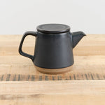 Kinto Home CoffeeTea Ceramic Lab Teapot Black / 17 oz
