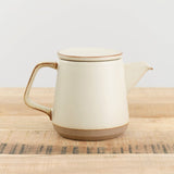 Kinto Home CoffeeTea Ceramic Lab Teapot White / 17 oz
