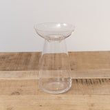 Kinto Home Kitchen Vases Large Aqua Culture Vase Clear / 4.8" D X 7.6" H