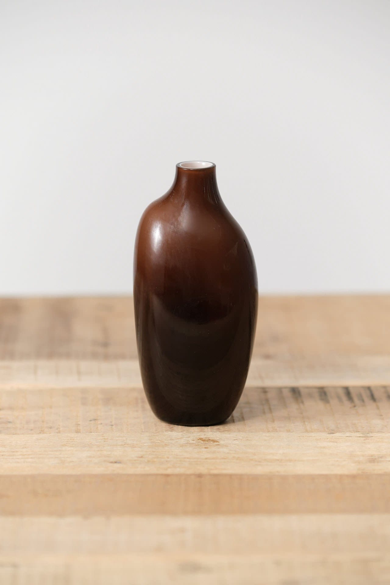 Kinto Home Kitchen Vases Sacco Vase Glass 03 Brown