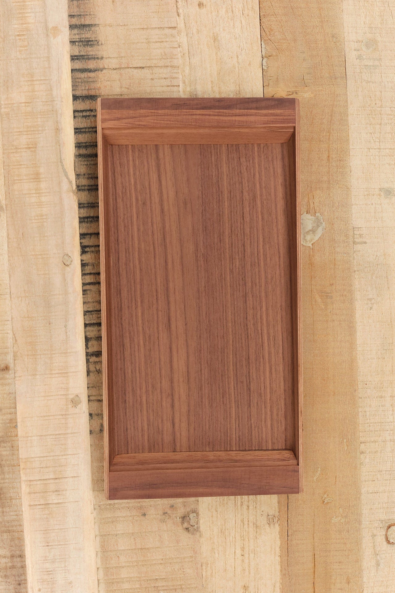 Kinto Home Kitchen Serving Sepia Nonslip Tray Walnut / 16.75" L X 8.5" W X 0.75" D