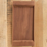 Kinto Home Kitchen Serving Small Sepia Nonslip Tray Walnut