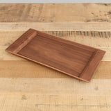 Kinto Home Kitchen Serving Small Sepia Nonslip Tray Walnut