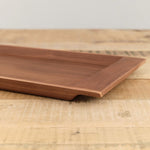 Kinto Home Kitchen Serving Small Sepia Nonslip Tray Walnut