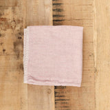 Kontex Home Bath Towels Claire Washcloth Smoky Pink