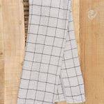 Kontex Home Bath Textiles Graph Hand Towel Earl Grey / 31.5" L X 13" W