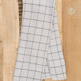 Kontex Home Bath Textiles Graph Hand Towel Earl Grey / 31.5" L X 13" W
