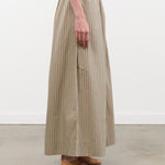 Kowtow Apparel Womens Pants Athena Pant in Double Pinstripe