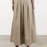 Kowtow Apparel Womens Pants Athena Pant in Double Pinstripe