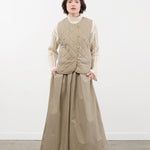 Kowtow Apparel Womens Pants Athena Pant in Double Pinstripe