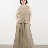 Kowtow Apparel Womens Pants Athena Pant in Double Pinstripe