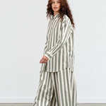 Kowtow Athena Pant in Forest Stripe