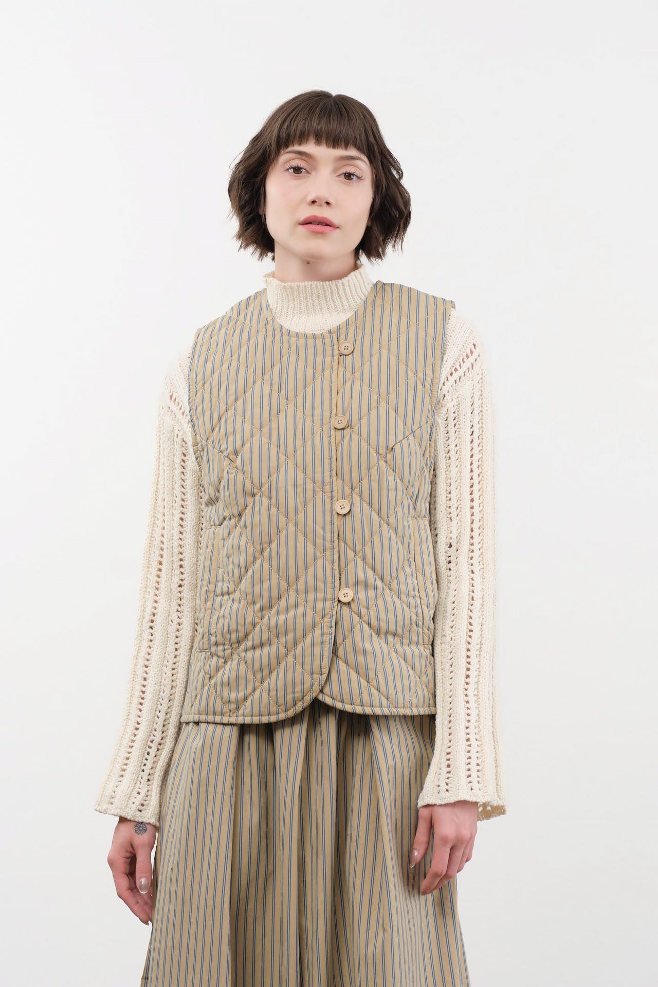 Kowtow Apparel Womens Sweaters Axis Vest