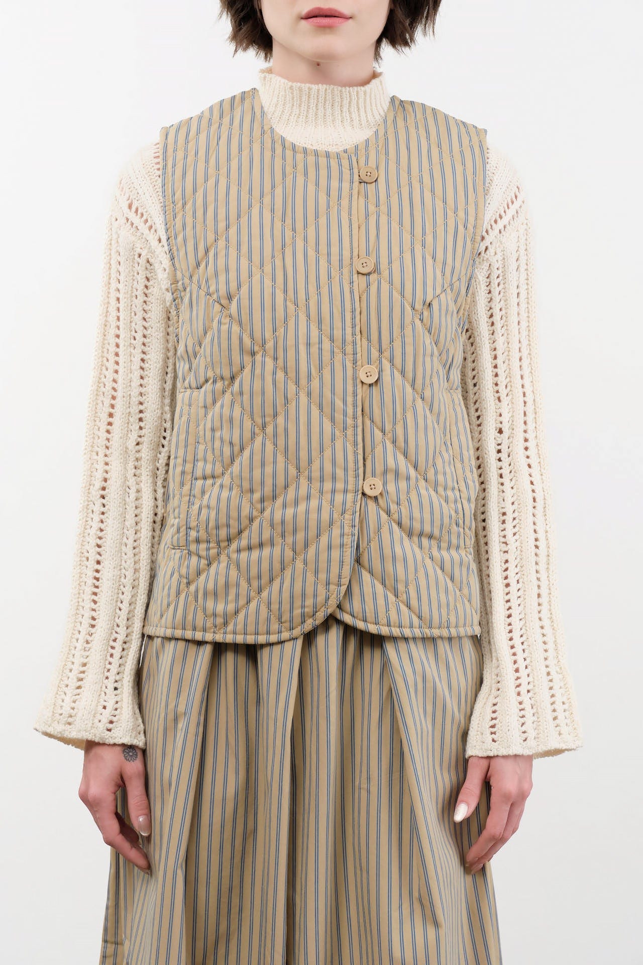 Kowtow Apparel Womens Sweaters Axis Vest