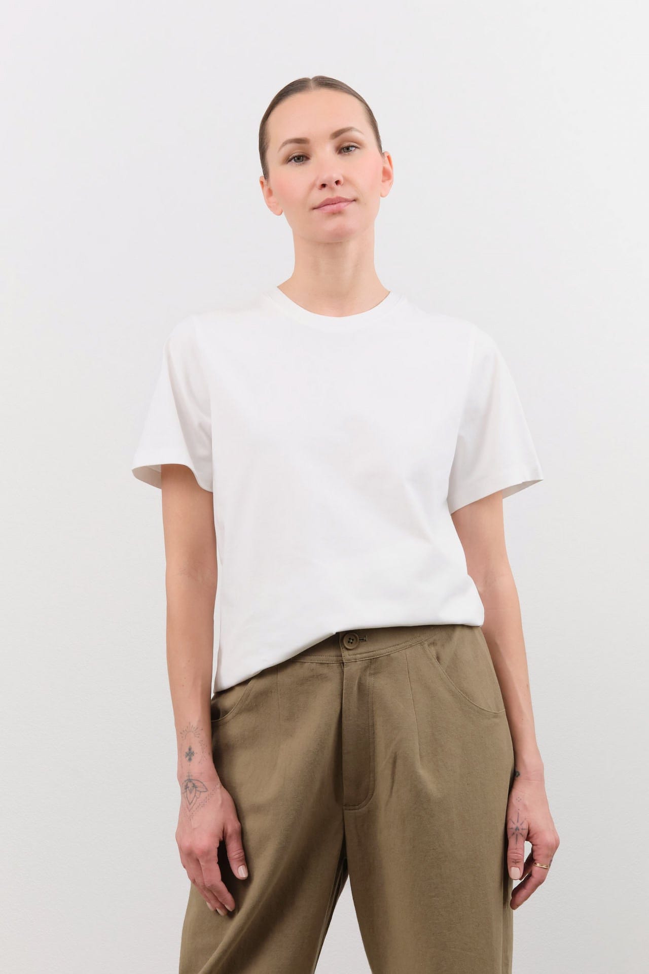 Kowtow Apparel Womens Tees Classic Tee in White