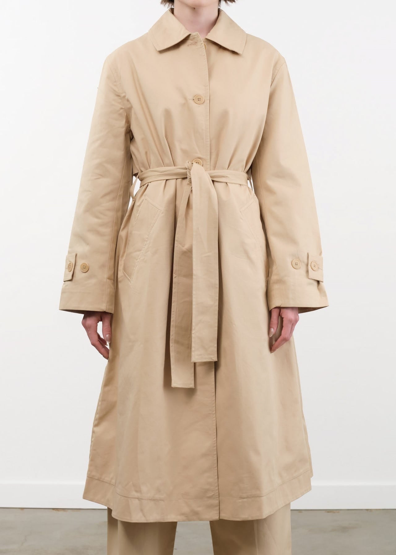 Kowtow Apparel Womens Outerwear Cleo Trench