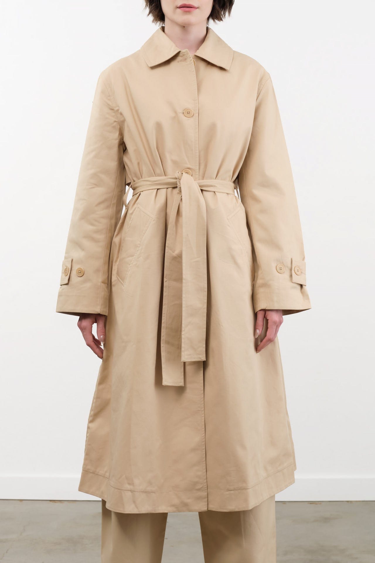 Kowtow Apparel Womens Outerwear Cleo Trench