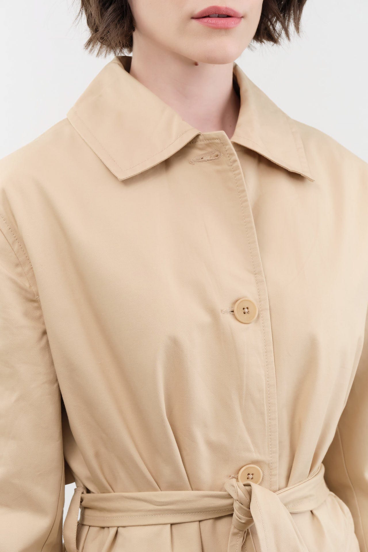 Kowtow Apparel Womens Outerwear Cleo Trench