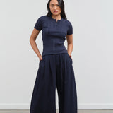 Styled view of Drape Pant
