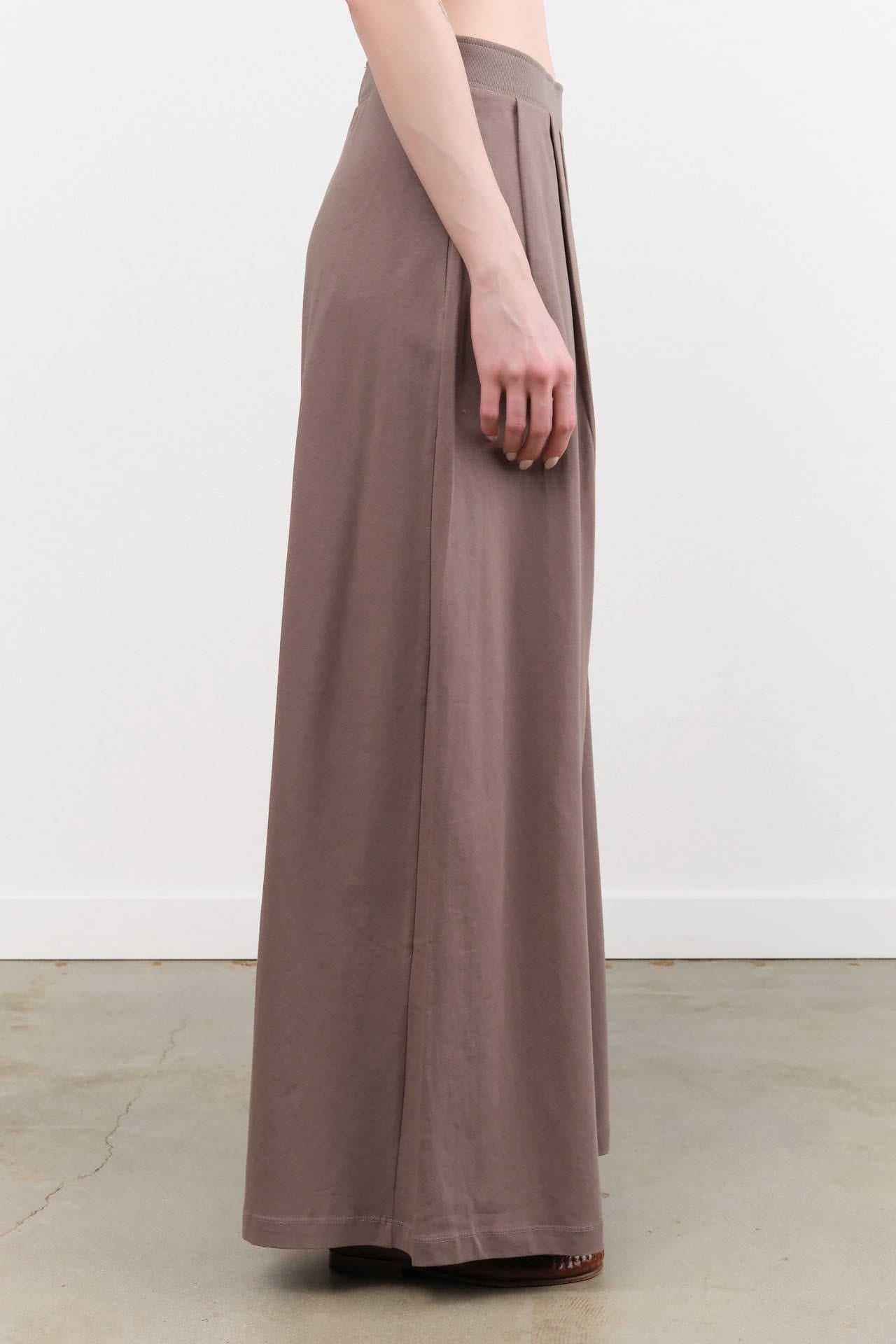 Kowtow Apparel Womens Pants Drape Pant in Flint