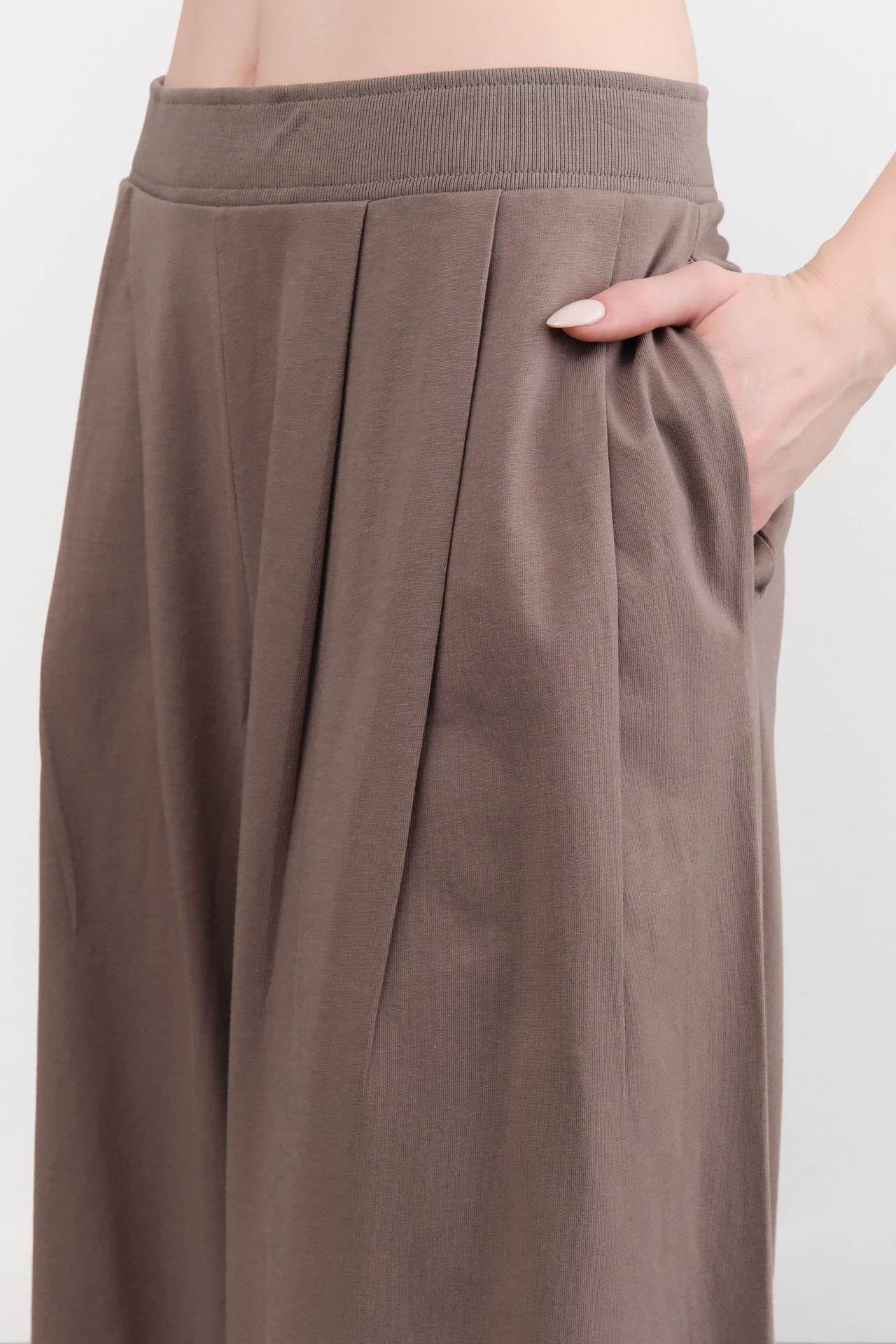 Kowtow Apparel Womens Pants Drape Pant in Flint