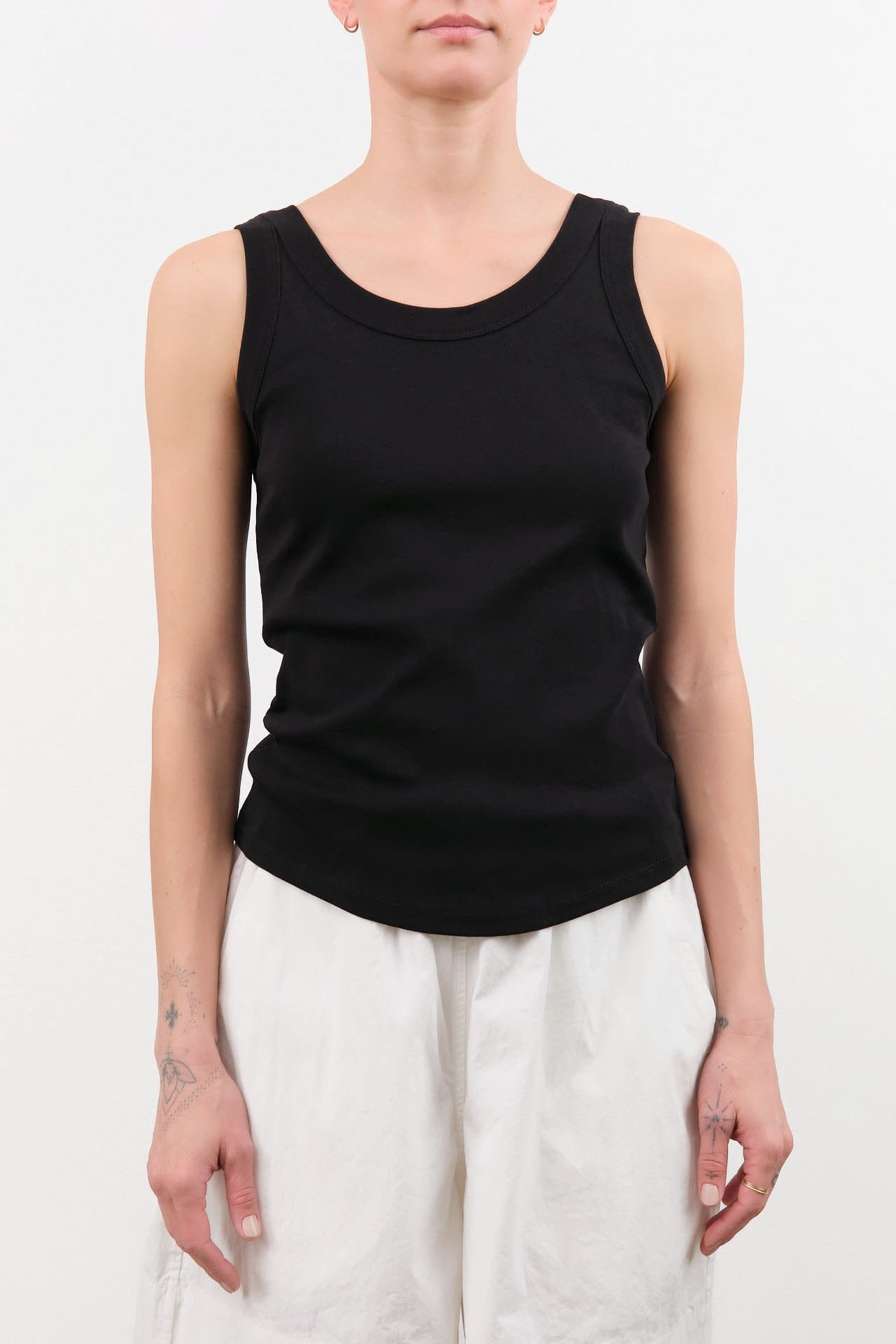 Kowtow Apparel Womens Tees Everyday Singlet in Black