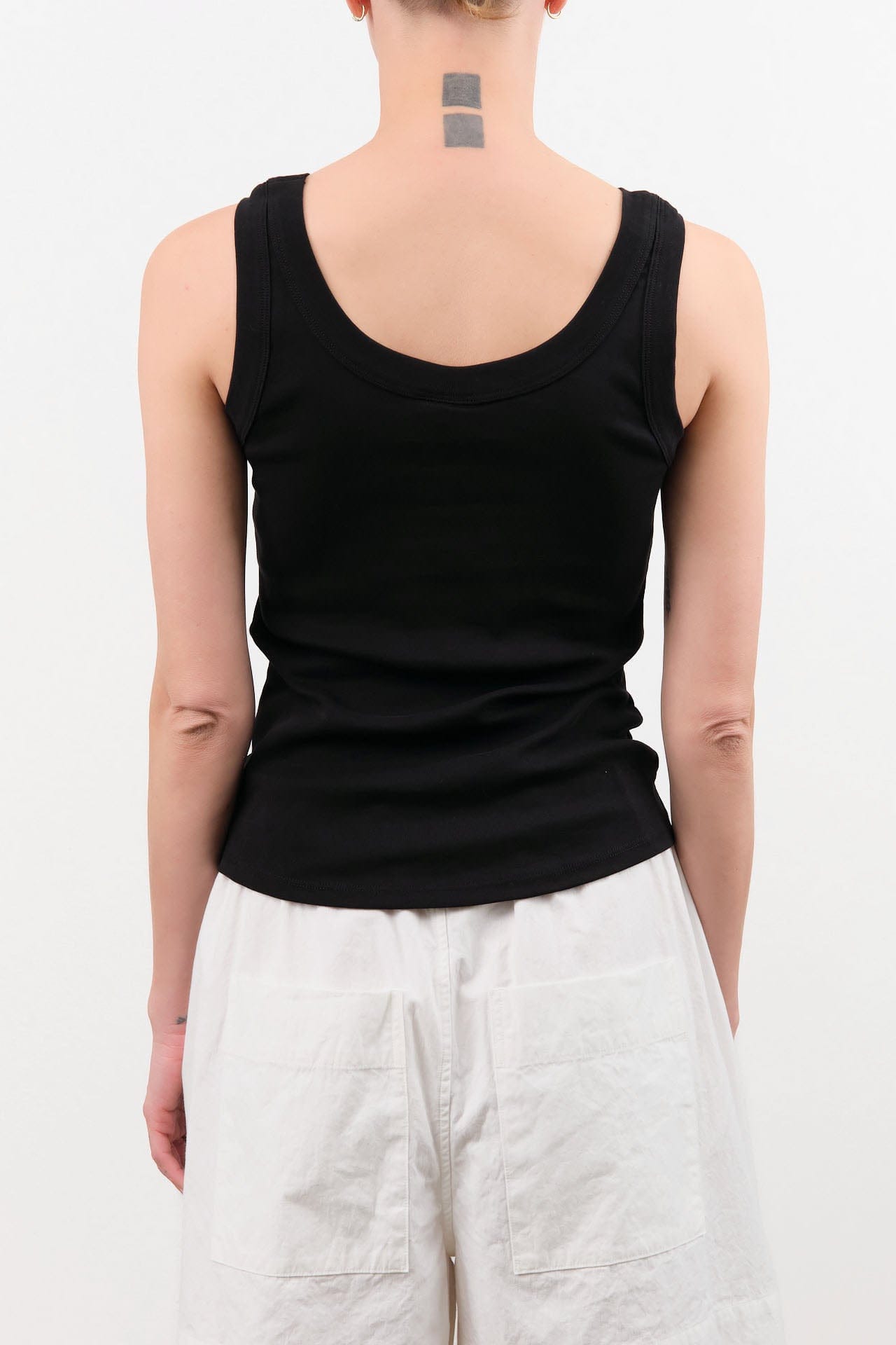 Kowtow Apparel Womens Tees Everyday Singlet in Black