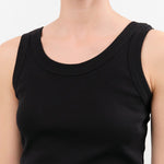 Kowtow Apparel Womens Tees Everyday Singlet in Black