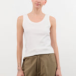 Kowtow Apparel Womens Tees Everyday Singlet in White