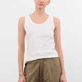 Kowtow Apparel Womens Tees Everyday Singlet in White
