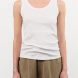 Kowtow Apparel Womens Tees Everyday Singlet in White