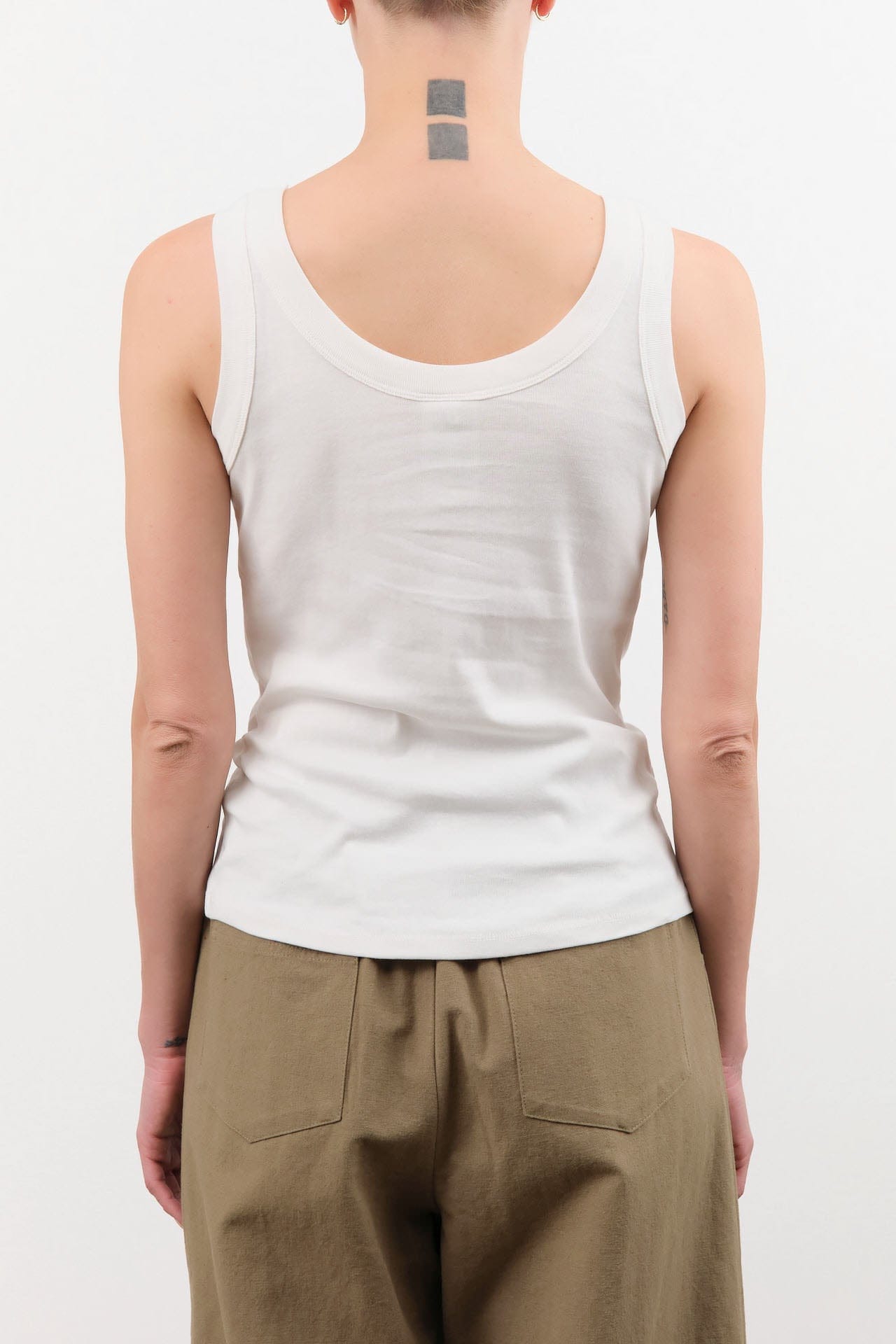 Kowtow Apparel Womens Tees Everyday Singlet in White