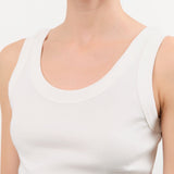 Kowtow Apparel Womens Tees Everyday Singlet in White