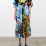 Kowtow Apparel Womens Dresses Marta Dress in Monarch