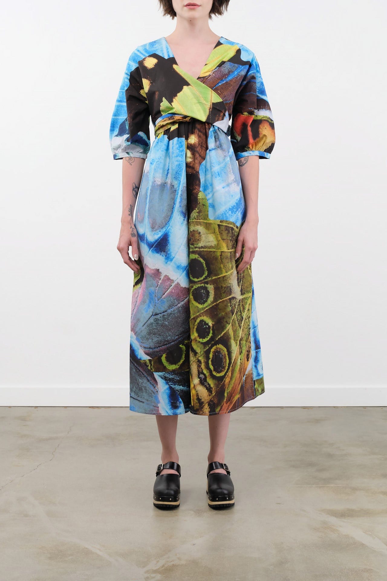 Kowtow Apparel Womens Dresses Marta Dress in Monarch
