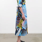 Kowtow Apparel Womens Dresses Marta Dress in Monarch
