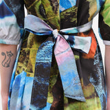 Kowtow Apparel Womens Dresses Marta Dress in Monarch