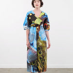 Kowtow Apparel Womens Dresses Marta Dress in Monarch