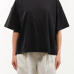 Kowtow Apparel Womens Tees Oversized Boxy Tee in Black
