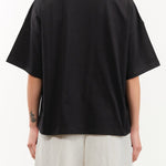 Kowtow Apparel Womens Tees Oversized Boxy Tee in Black