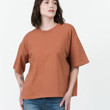 Kowtow Oversized Boxy Tee in Sienna