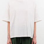 Kowtow Apparel Womens Tees Oversized Boxy Tee in White
