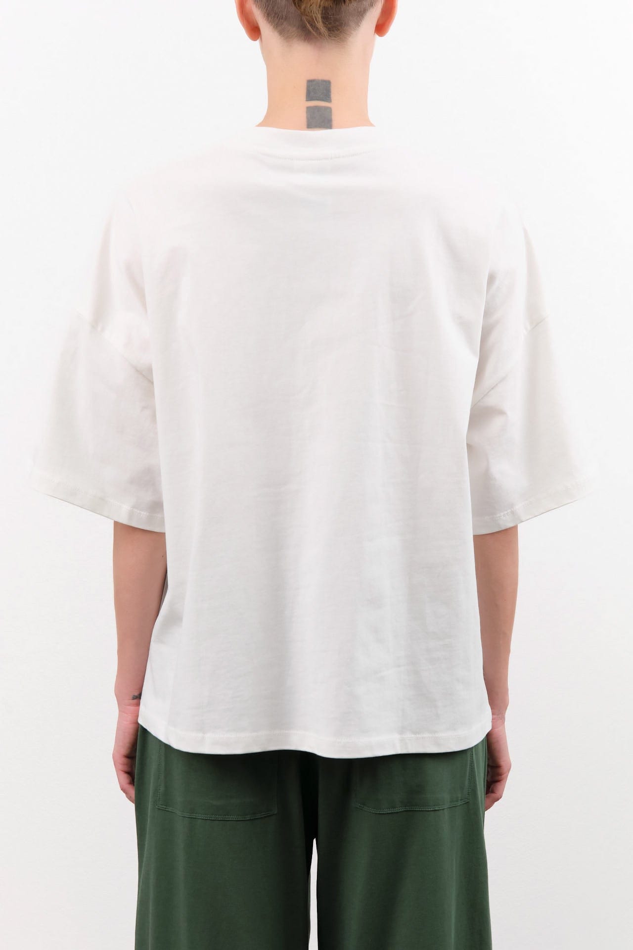 Kowtow Apparel Womens Tees Oversized Boxy Tee in White