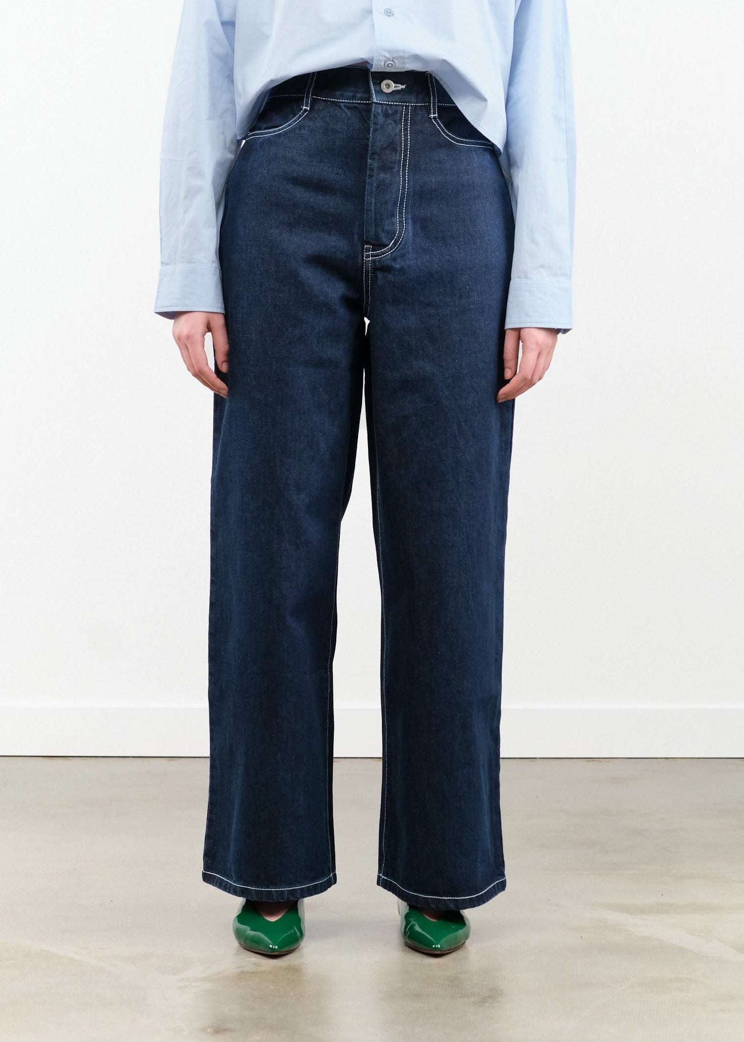 Kowtow Apparel Womens Denim Sailor Jeans